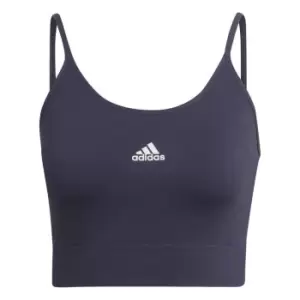 Image of adidas Seamless Sports Bra Womens - Purple