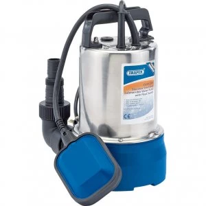 Image of Draper SWP110SS Stainless Steel Submersible Clean Water Pump 240v