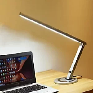 Image of Stewart Superior Standing Desk Lamp with USB FX26 Black
