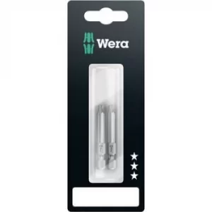 Image of Wera 867/4 Z 50mm SB SiS 05073721001 Torx bit T 15 Tool steel alloyed, hardened F 6.3 2 pc(s)
