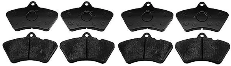 Image of TRW GDB5081 Brake pad set not prepared for wear warning indicator Brake Pad Set,disc brake (402)