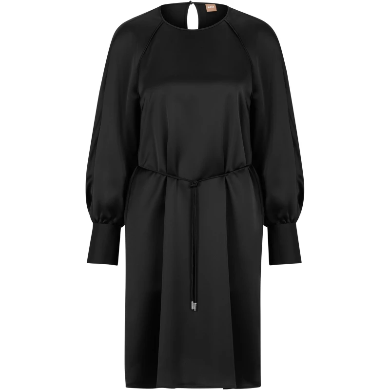 Image of Boss Womens Desatina Wrap Dress Black female 4 (XXS)