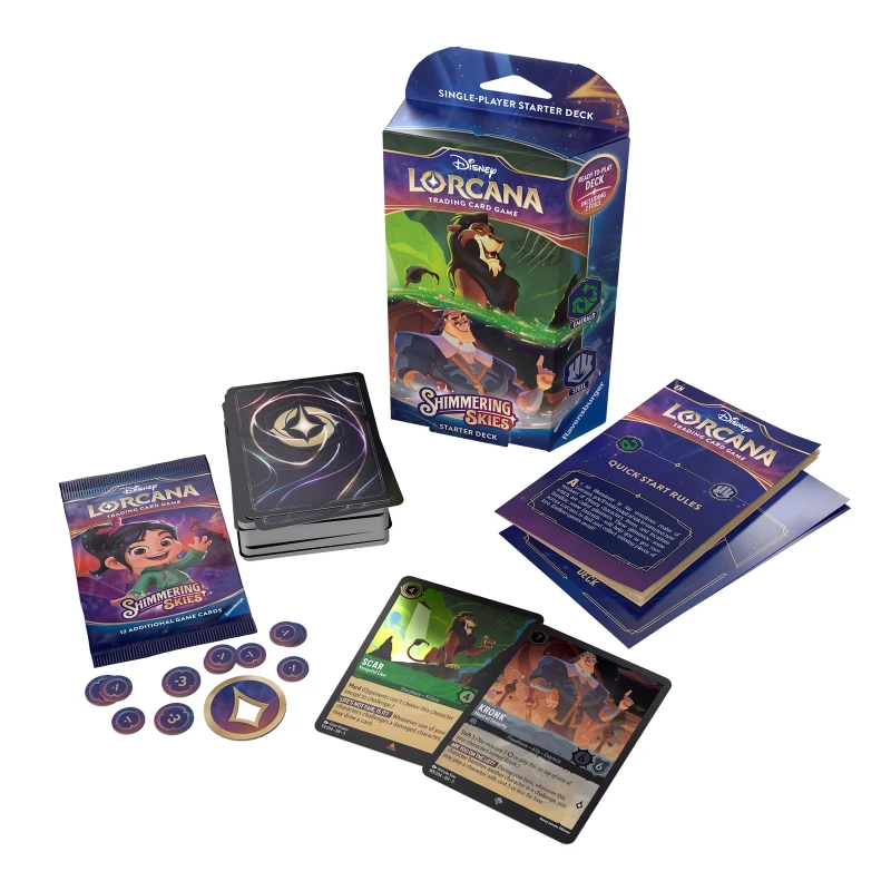 Image of Disney Lorcana Trading Card Game - Starter Deck Asst - Set 5 One Colour W46KT Unisex