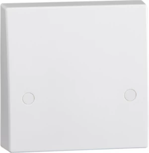 Image of KnightsBridge 45A White 1G Cooker Cable Connection Unit Electric Wall Box
