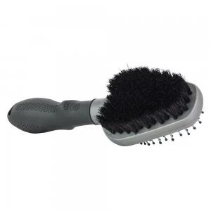 Image of FURminator Dual Grooming Brush - 21 x 6.5 x 4cm (L x W x H)