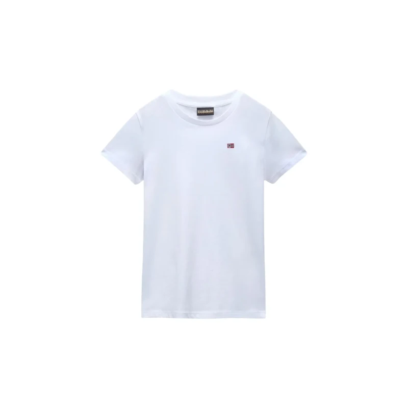 Image of Child's T-Shirt Napapijri Salis 2 Blanc Unisex 10 ans