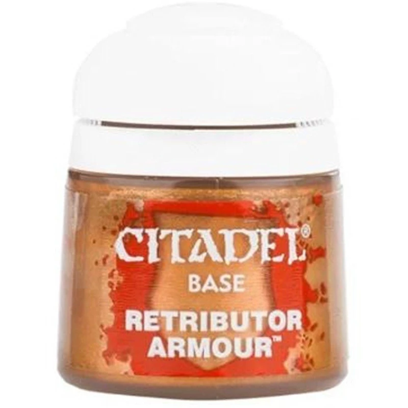 Image of Citadel Games Workshop Colour Base Retributor Armour (12ml) Paint Multi