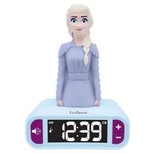 Image of Lexibook Disney Frozen II Night Light Radio Alarm Clock