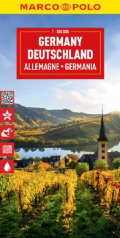 Image of Germany Marco Polo Map Sheet map, folded