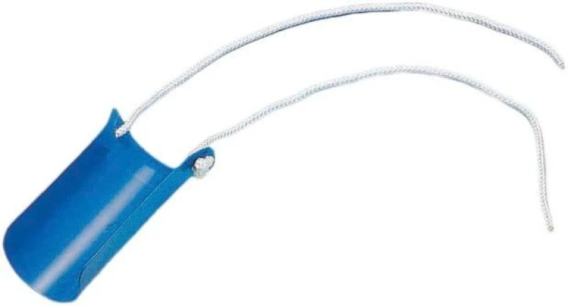 Image of Aidapt Shaped Sock Dressing Aid Blue