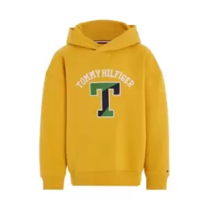 Image of Tommy Hilfiger t Varsity Hoodie - Yellow