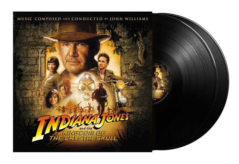 Image of John Williams (Composer) Indiana Jones And The Kingdom Of The Crystal Skull - 180 Gram - Sealed 2024 UK 2-LP vinyl set 050087550462