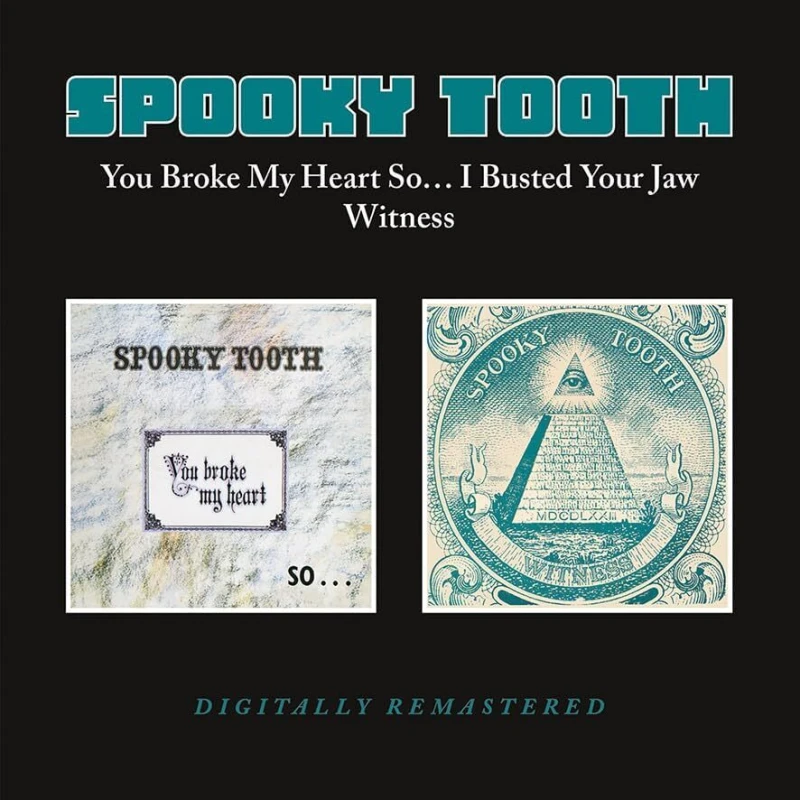 Image of Spooky Tooth - You Broke My Heart So... I Busted Your Jaw/Witness [CD / Album] Music CDs - Music CD