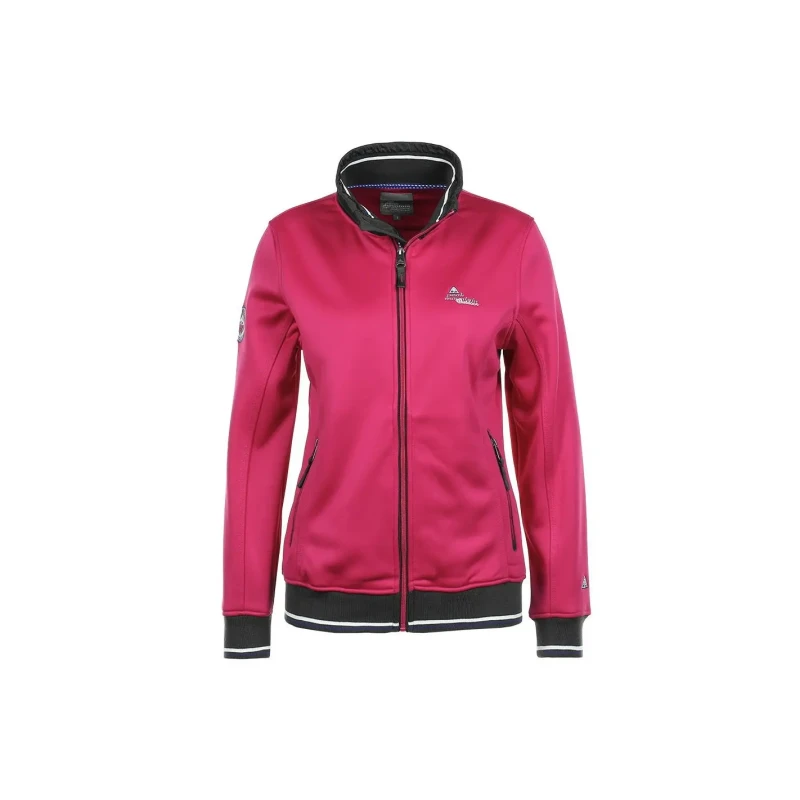 Image of Womens fleece shell jacket Peak Mountain Acreen Rose Female M