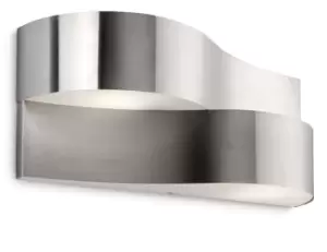 Image of Philips Ecomoods Oriole Wall Lantern Inox Stainless Steel - 171854716