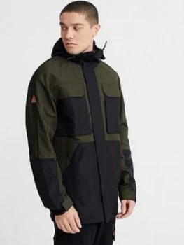 Image of Superdry Desert Alchemy 4 Pocket Jacket, Green Size M Men