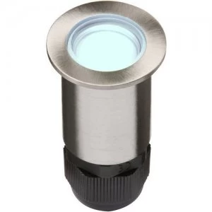 Image of KnightsBridge 4 x 0.5W LED LV Stainless Steel Decking Light - Blue