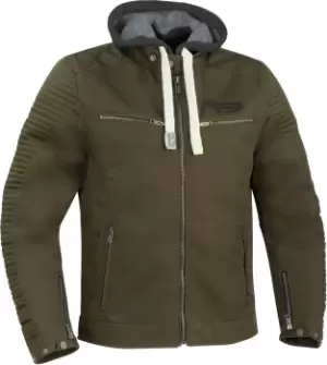 Image of Segura Miguel Motorcycle Textile Jacket, green-brown Size M green-brown, Size M