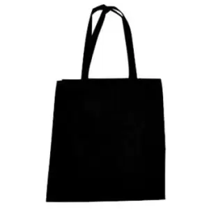 Image of Grindstore Cotton Tote Bag (One Size) (Black) - Black