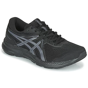 Image of Asics CONTEND 7 mens Running Trainers in Black - Sizes 13.5,10,7