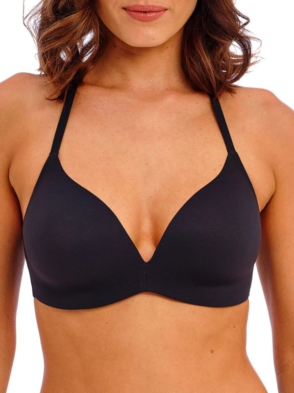 Image of Wacoal Womens Ines Secret Contour Bra in Black Size: 30D Black Female 30D