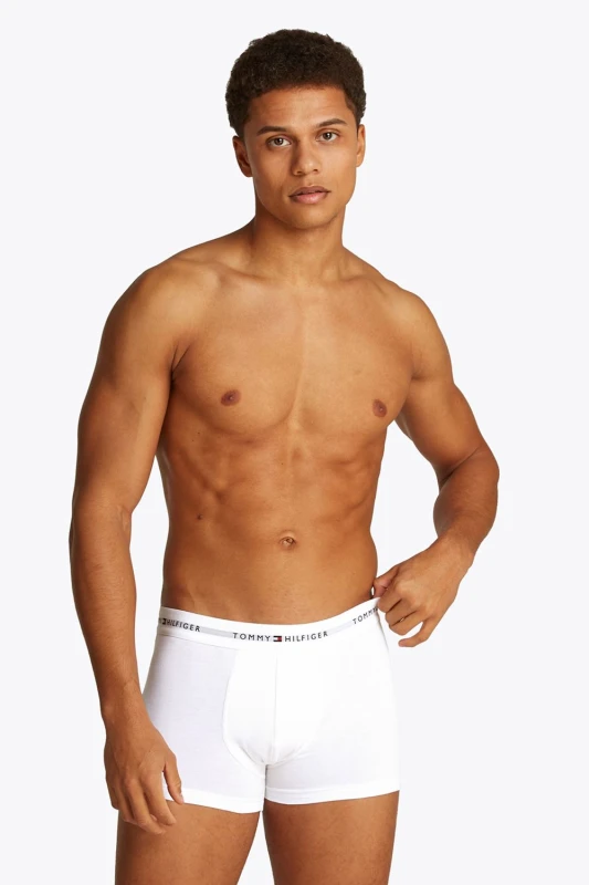 Image of Tommy Hilfiger TRUNK X3 mens Boxer shorts in White