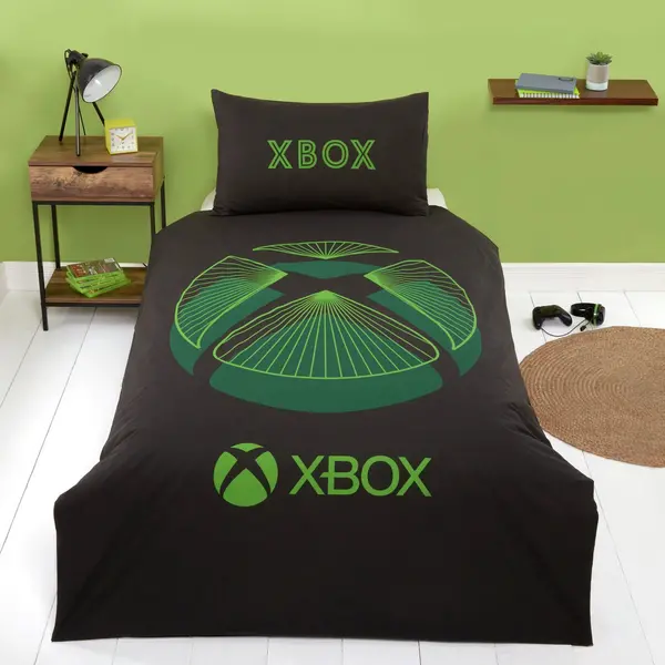 Image of Xbox Xbox New Black Kids Bedding Set - Single
