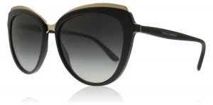 Image of Dolce & Gabbana DG4304 Sunglasses Black 501/8G 57mm