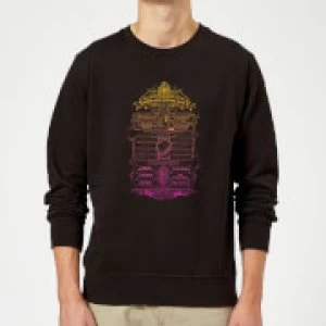 Image of Harry Potter School List Sweatshirt - Black