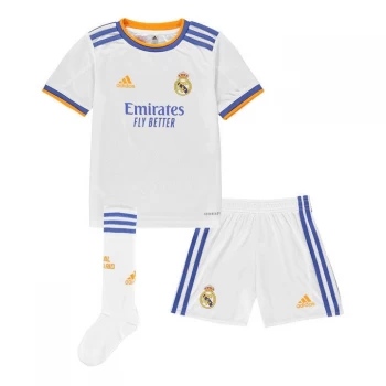 Image of adidas Real Madrid Home Mini Kit 2021 2022 - White
