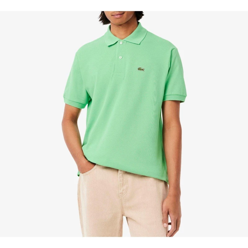 Image of Lacoste Classic Fit L.12.12 Original Piqu Polo Shirt - Green Green XS