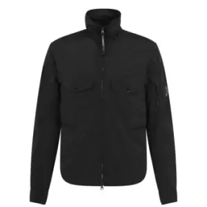 Image of CP Company Chrome-R Overshirt - Black
