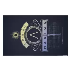 Image of Decorsome x Harry Potter Lumos Maxima Woven Rug - Small