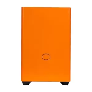 Image of Cooler Master MasterBox NR200P Small Form Factor (SFF) Black Orange