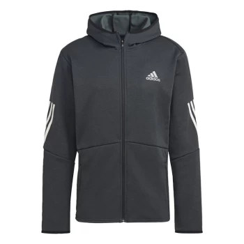 Image of adidas Full-Zip Hoodie Mens - Black