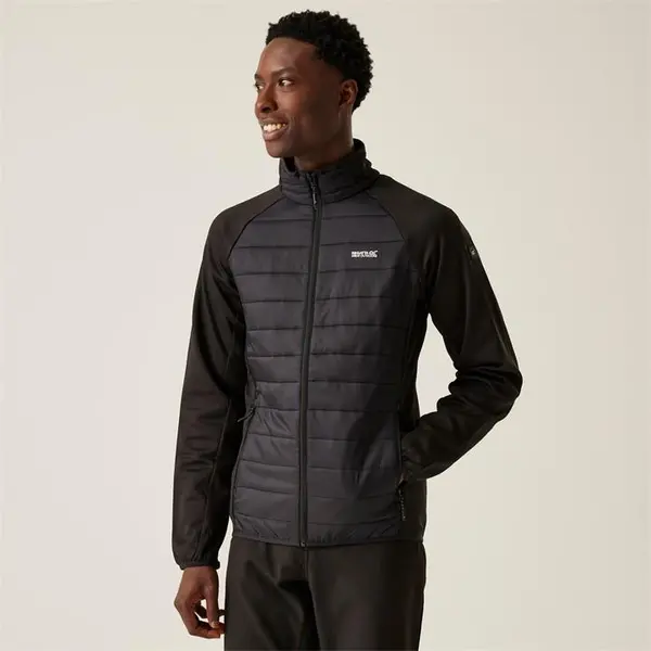 Image of Regatta Clumber IV Hybrid Quilted Jacket - Black L