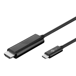 Image of 1.8m Black Usbc 3.1 To HDMI 2.0 Cable