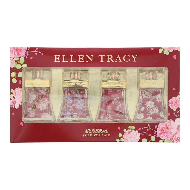 Image of Ellen Tracy Variety Gift Set Miniatures Eau de Parfum 4 X 15ml
