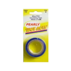 Image of Wot-nots - pvc Insulation Tape - Blue - 19mm x 4.6m - PWN160