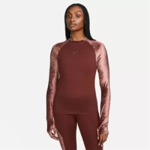 Image of Nike Air Running Midlayer Ladies - Metallics