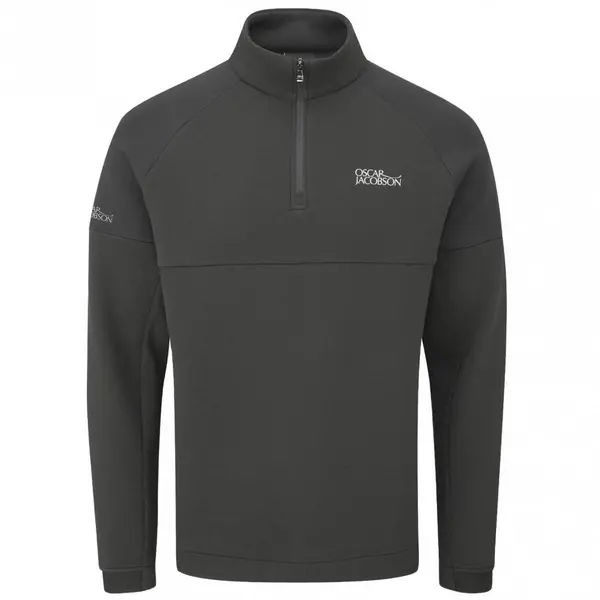 Image of Oscar Jacobson Lockhart Tour 1/4 Zip Top - Graphite - XL