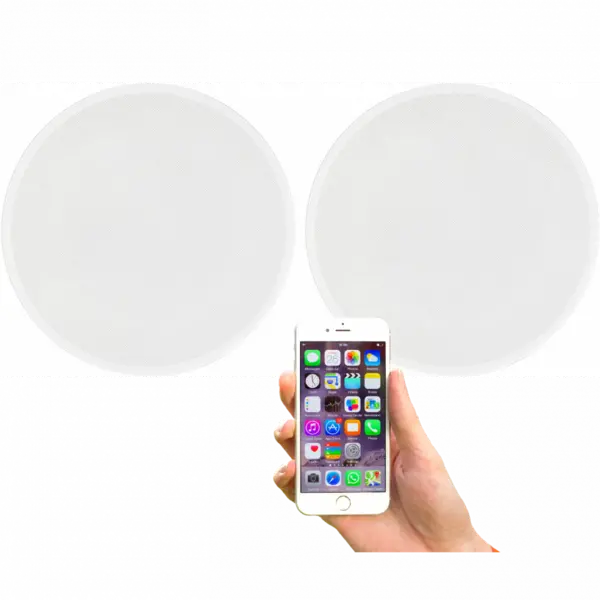 Image of Adastra Adastra BCS65S Bluetooth 6.5" Ceiling Speakers Set (Pair) Active + Passive with Switchable Bluetooth Connection BCS65S