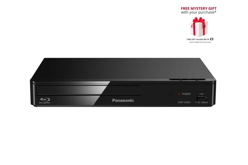 Image of Panasonic Panasonic DMP-BD84 UK Bluray Player in Black One Size Unisex 5060397087751