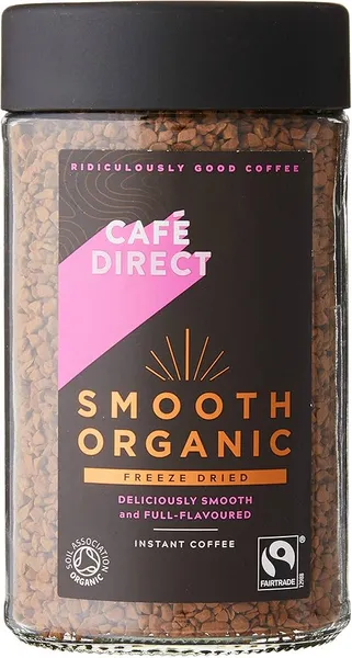 Image of Cafe Direct Organic Smooth Blend Freeze Dried Instant Coffee 100g