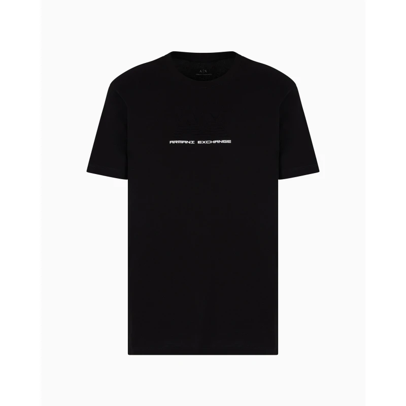 Image of Armani Exchange Mens T-Shirt Black UC001 male S