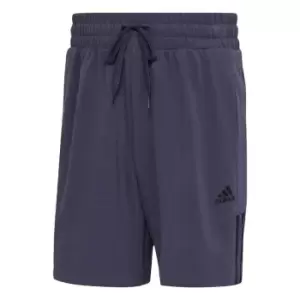 Image of adidas AEROREADY Yoga Shorts Mens - Shadow Navy / Black