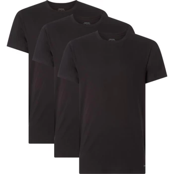 Image of Calvin Klein 3 Pack T Shirt - Black