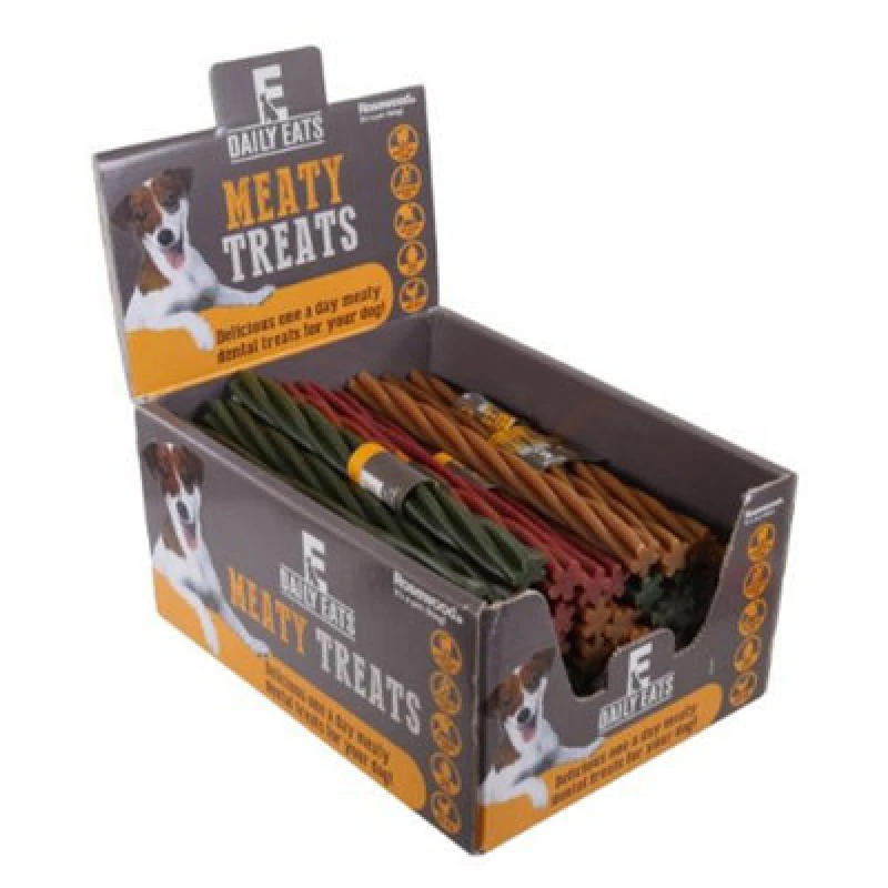 Image of Rosewood Daily Eats Meaty Sticks 90G Display Box (Pack Of 40)