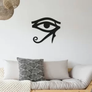 Image of Horus Black Decorative Metal Wall Accessory