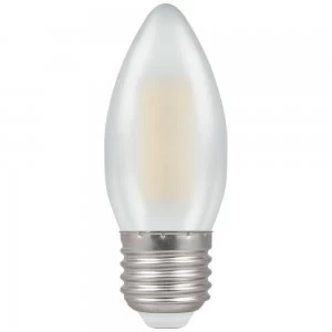 Image of Crompton LED Candle ES E27 Filament Pearl 4W - Warm White